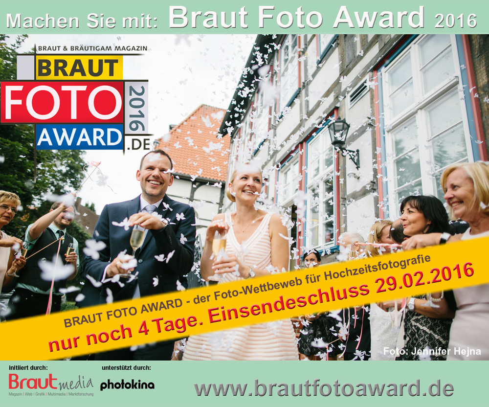 Braut Foto Award - jetzt mitmachen