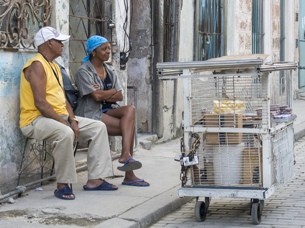 Straßenszenen in Havanna. Copyright Heike Skamper